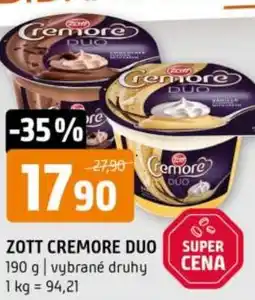 Terno Zott cremore duo nabídka