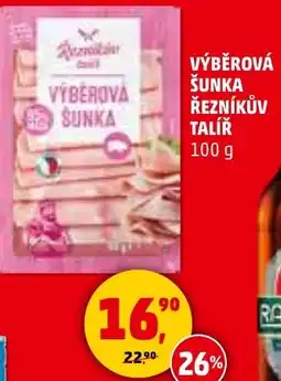 Penny Market Výběrová šunka řezníkův talíř nabídka