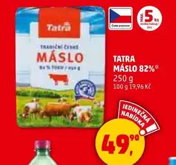 Penny Market Tatra máslo 82% nabídka