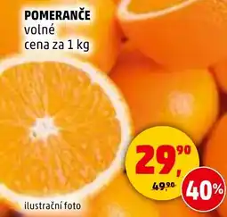 Penny Market Pomeranče volné nabídka