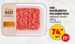 Penny Market Směs rozmělněných mas dobré maso nabídka