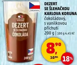Penny Market Dezert se šlehačkou karlova koruna nabídka