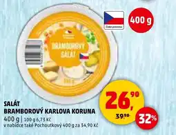 Penny Market Salát bramborový karlova koruna nabídka
