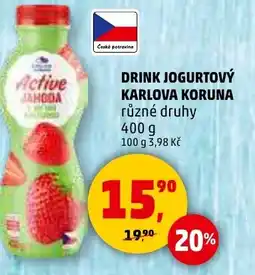 Penny Market Drink jogurtový karlova koruna nabídka