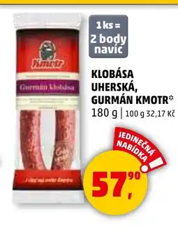 Penny Market Klobása uherská, gurmán kmotr nabídka