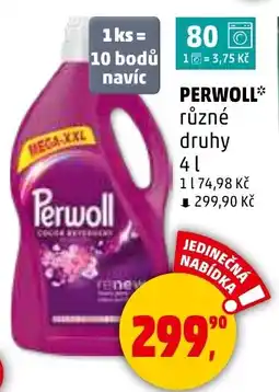 Penny Market PERWOLL různé druhy nabídka
