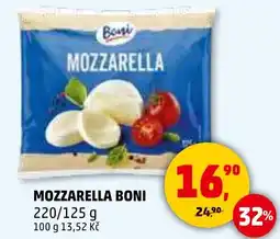 Penny Market Mozzarella boni nabídka
