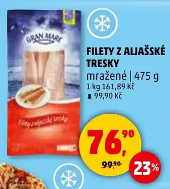 Penny Market Filety z aljašské tresky nabídka
