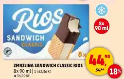 Penny Market Zmrzlina sandwich classic rios nabídka