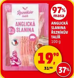 Penny Market Anglická slanina řezníkův talíř nabídka