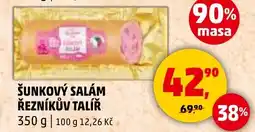Penny Market Šunkový salám řezníkův talíř nabídka