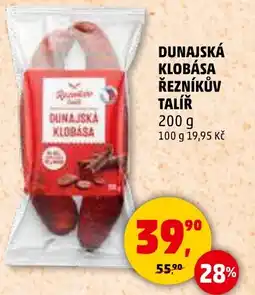Penny Market Dunajská klobása řezníkův talíř nabídka