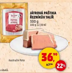Penny Market Játrová paštika řezníkův talíř nabídka