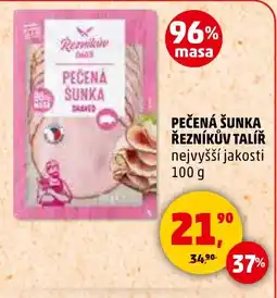 Penny Market Pečená šunka řezníkův talíř nejvyšší jakosti nabídka