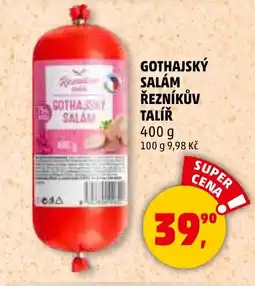Penny Market Gothajský salám řezníkův talíř nabídka