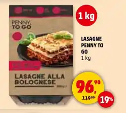 Penny Market Lasagne penny to go nabídka