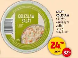 Penny Market Salát coleslaw s bílým, červeným zelím nabídka
