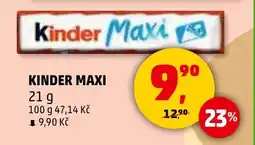 Penny Market Kinder maxi nabídka