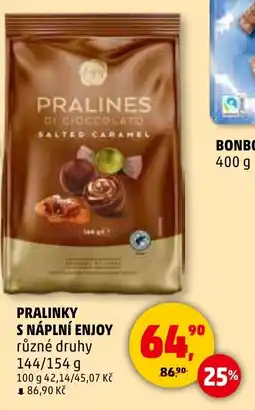 Penny Market Pralinky s náplní enjoy nabídka