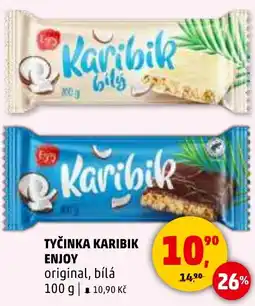 Penny Market Tyčinka karibik enjoy original, bílá nabídka