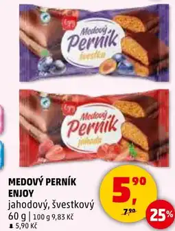 Penny Market Medový perník enjoy jahodový, švestkový nabídka