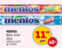 Penny Market MENTOS Mint, Fruit nabídka
