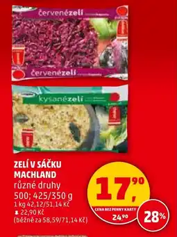 Penny Market Zelí v sáčku machland nabídka