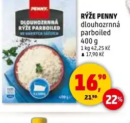 Penny Market Rýže penny dlouhozrnná parboiled nabídka
