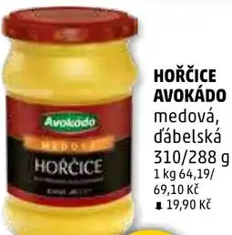Penny Market Hořčice avokádo medová, ďábelská nabídka