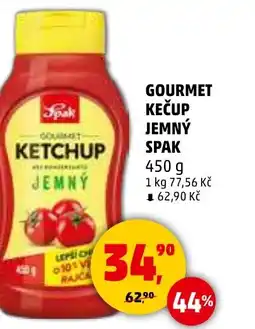 Penny Market Gourmet kečup jemný spak nabídka
