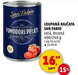Penny Market Loupaná rajčata celá, drcená nabídka