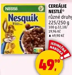 Penny Market Cereálie nestlé nabídka