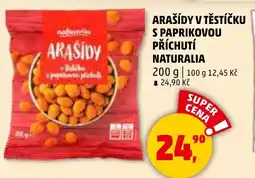Penny Market Arašídy v těstíčku s paprikovou příchutí naturalia nabídka