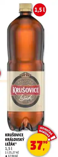 Penny Market Krušovice královský lezak nabídka