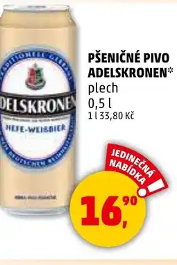 Penny Market Pšeničné pivo adelskronen nabídka