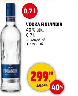 Penny Market Vodka finlandia nabídka