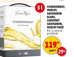 Penny Market Chardonnay merlot, sauvignon blanc, cabernet sauvignon, merlot rosé nabídka