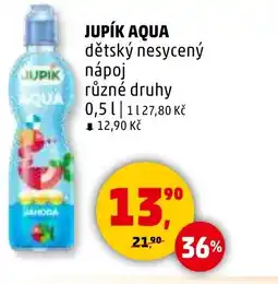 Penny Market Jupík aqua dětský nesycený парој nabídka