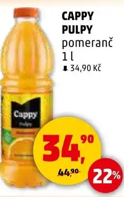Penny Market Cappy pulpy pomeranč nabídka