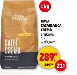 Penny Market Káva casablanca crema zrnková nabídka