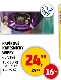 Penny Market Papírové kapesníčky wippy nabídka