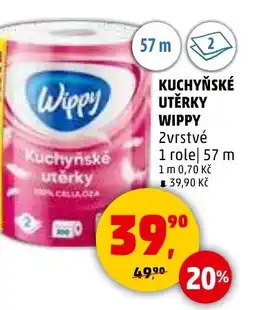 Penny Market Kuchyňské utěrky wippy nabídka