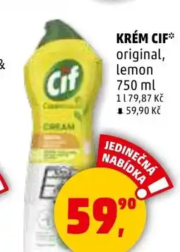 Penny Market Krém cif original, lemon nabídka