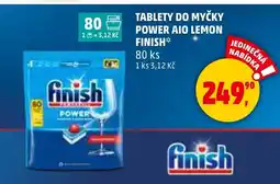 Penny Market Tablety do myčky power aio lemon finish nabídka