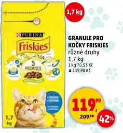 Penny Market Granule pro kočky friskies nabídka