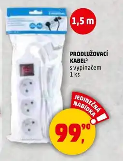 Penny Market Prodlužovací kabel nabídka