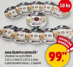 Penny Market Sada řezných kotoučů nabídka