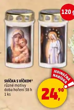 Penny Market Svíčka s víčkem nabídka