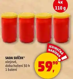 Penny Market Sada svíček nabídka