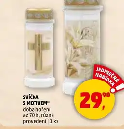 Penny Market Svíčka s motivem nabídka